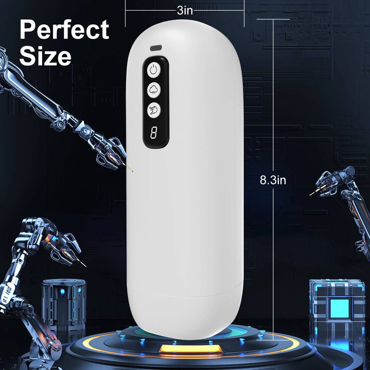 Best Selling Adult Smart Masturbator Sexy Male Machine with Sucking Sound & Vibrating Feature Includes Smart Counting