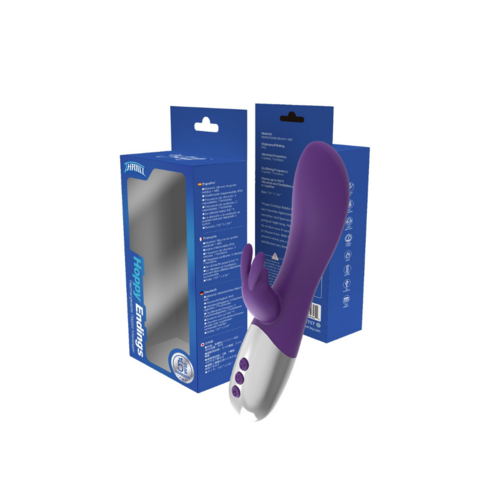 Hoppy Endings Oscillating Heating Vibrator
