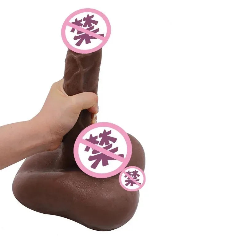 Thick Dildo Adult Toys Realistic Sexual Penis Woman Vagina Stimulate Sex Tool Female Masturbation Toy Butt Plug Erotic Products