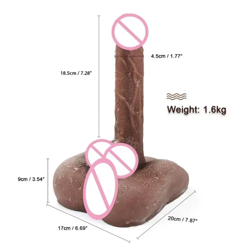 Thick Dildo Adult Toys Realistic Sexual Penis Woman Vagina Stimulate Sex Tool Female Masturbation Toy Butt Plug Erotic Products