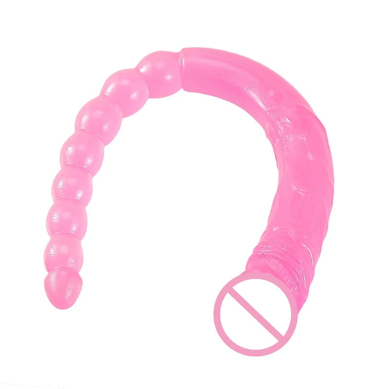 Double-headed But Pluk Dildo Anal Penetration 18+ Sex Products Sensory Toys Ejaculation Masturbation Sexy Gadgets Adult Supplies