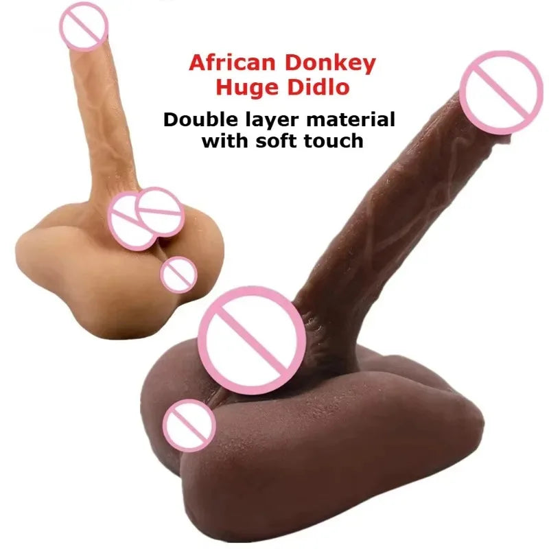 Thick Dildo Adult Toys Realistic Sexual Penis Woman Vagina Stimulate Sex Tool Female Masturbation Toy Butt Plug Erotic Products