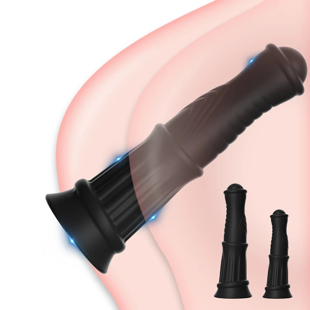 Animal Dildo with Suction Cup Anal Plug Prostate Vaginal Stimulate Sex Toy for Men Women Couple Buttplug Anal Dilator Erotic Toy