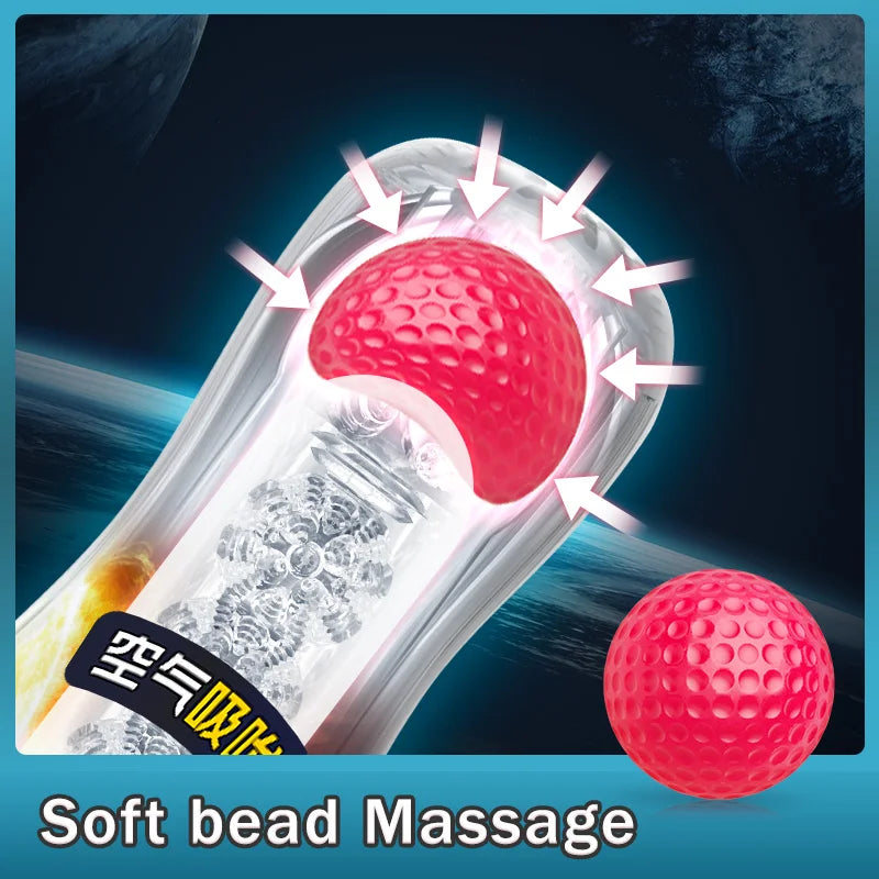 Pocket Pussy Manual Control, Soft Aircraft Cup Male Masturbator, Easy to Clean Male Sex Toy, Spare Cup for Enhanced Pleasure