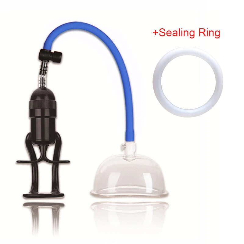 Pussy Pump Manual Breast Enlarger  Sucking Cup Nipple Sucker Suction Cover Adult Sex Toys for Women Vaginal Clit Stimulator