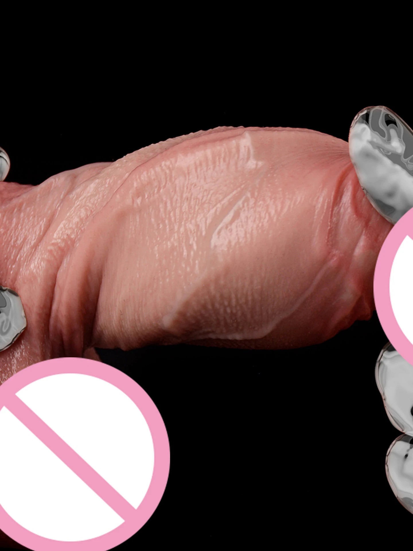 5.5" Ultra-Realistic Thick Dildo with Veins & Balls - Body-Safe Liquid Silicone & Strong Suction Base for Women & Solo Play