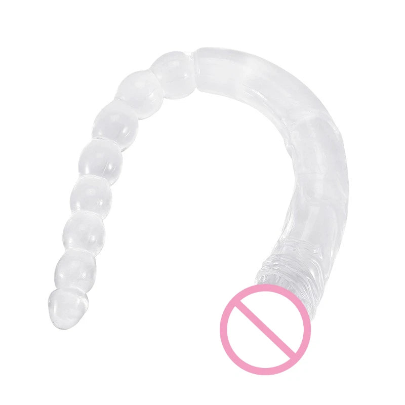 Double-headed But Pluk Dildo Anal Penetration 18+ Sex Products Sensory Toys Ejaculation Masturbation Sexy Gadgets Adult Supplies