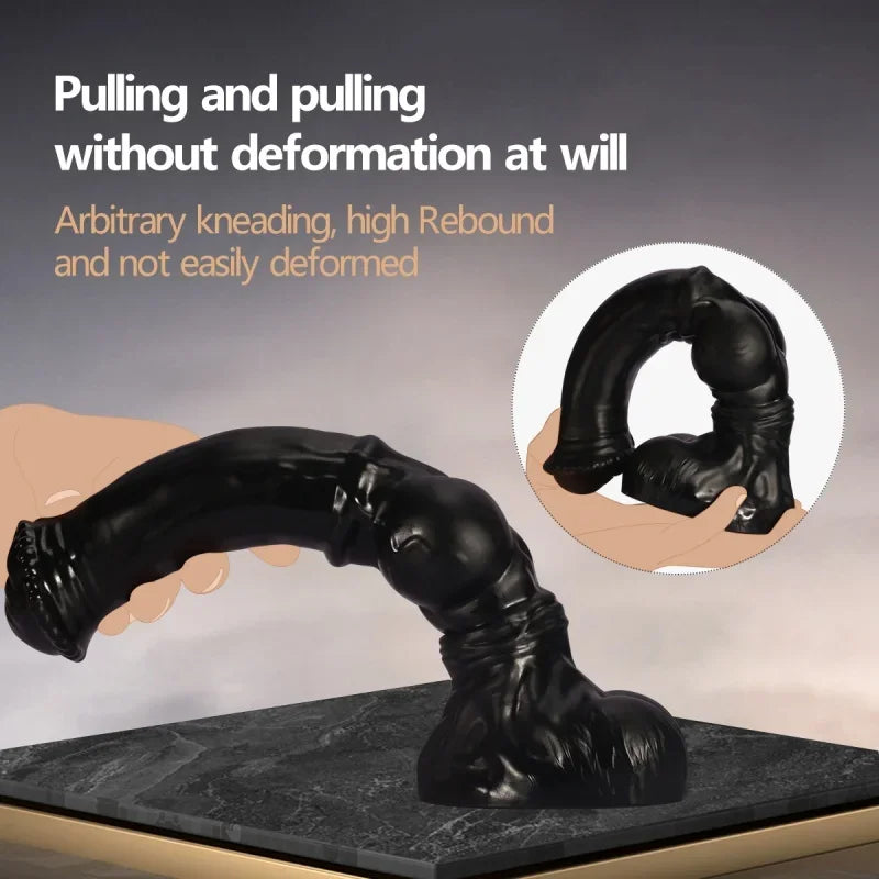 Huge Horse Dildo Anal Plug Animal Penis Vaginal Masturbation Stimulator Prostate Massage Anus Dilator Sex Toys Women Men Lesbian