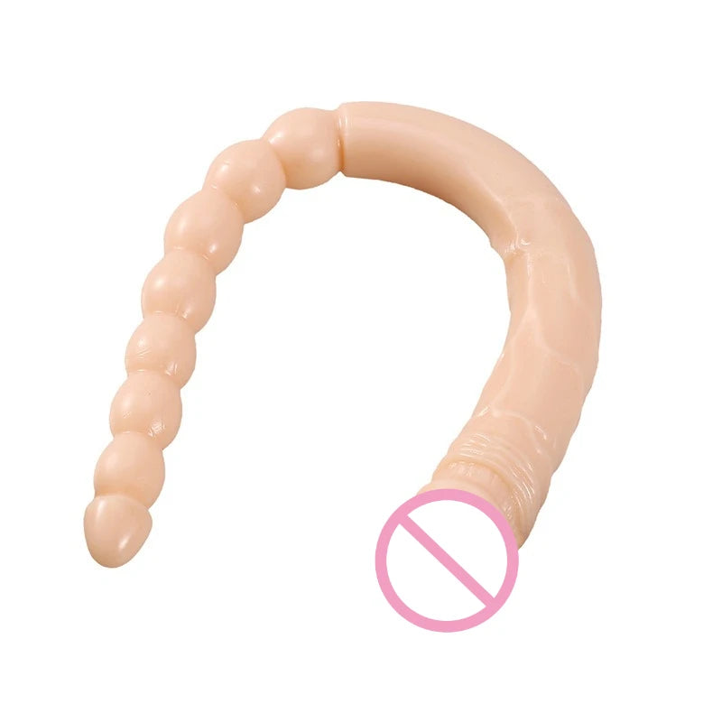 Double-headed But Pluk Dildo Anal Penetration 18+ Sex Products Sensory Toys Ejaculation Masturbation Sexy Gadgets Adult Supplies