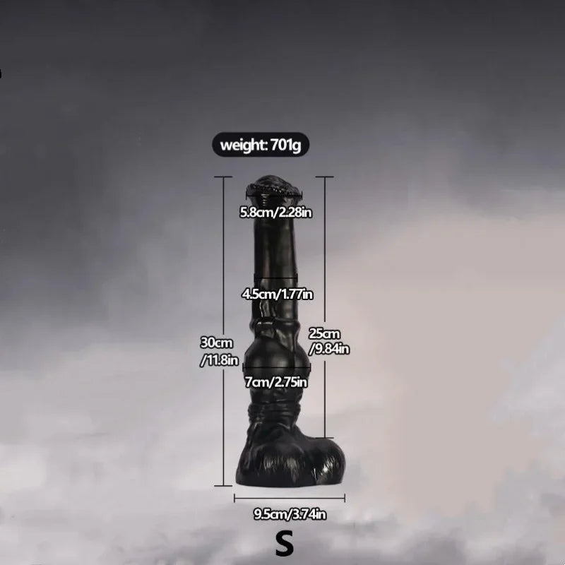 Huge Horse Dildo Anal Plug Animal Penis Vaginal Masturbation Stimulator Prostate Massage Anus Dilator Sex Toys Women Men Lesbian