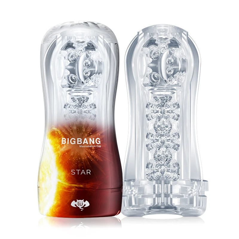 Pocket Pussy Manual Control, Soft Aircraft Cup Male Masturbator, Easy to Clean Male Sex Toy, Spare Cup for Enhanced Pleasure