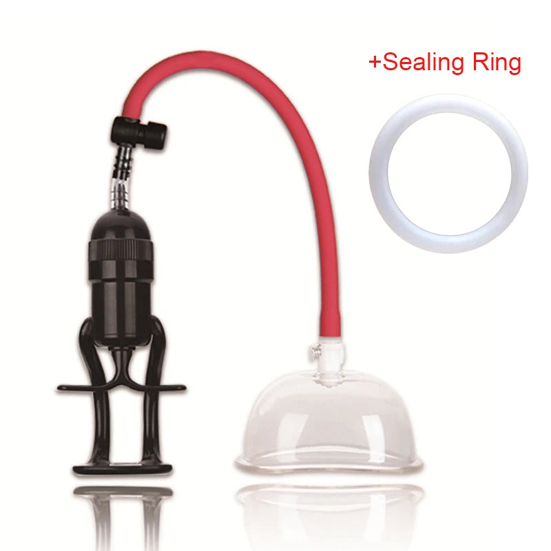 Pussy Pump Manual Breast Enlarger  Sucking Cup Nipple Sucker Suction Cover Adult Sex Toys for Women Vaginal Clit Stimulator