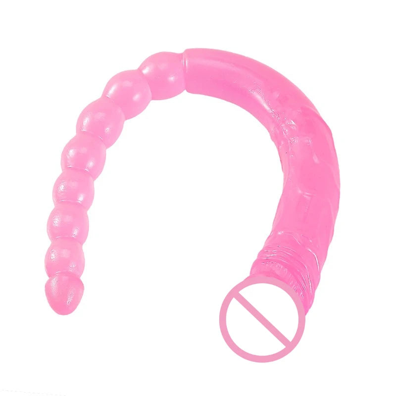 Double-headed But Pluk Dildo Anal Penetration 18+ Sex Products Sensory Toys Ejaculation Masturbation Sexy Gadgets Adult Supplies