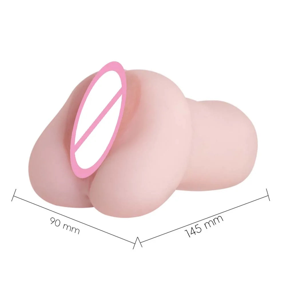 Pocket Pussy Male Masturbator Sex Toys with 3D Realistic Vagina Textured for Men Masturbation Adult Supplies Sex Machine