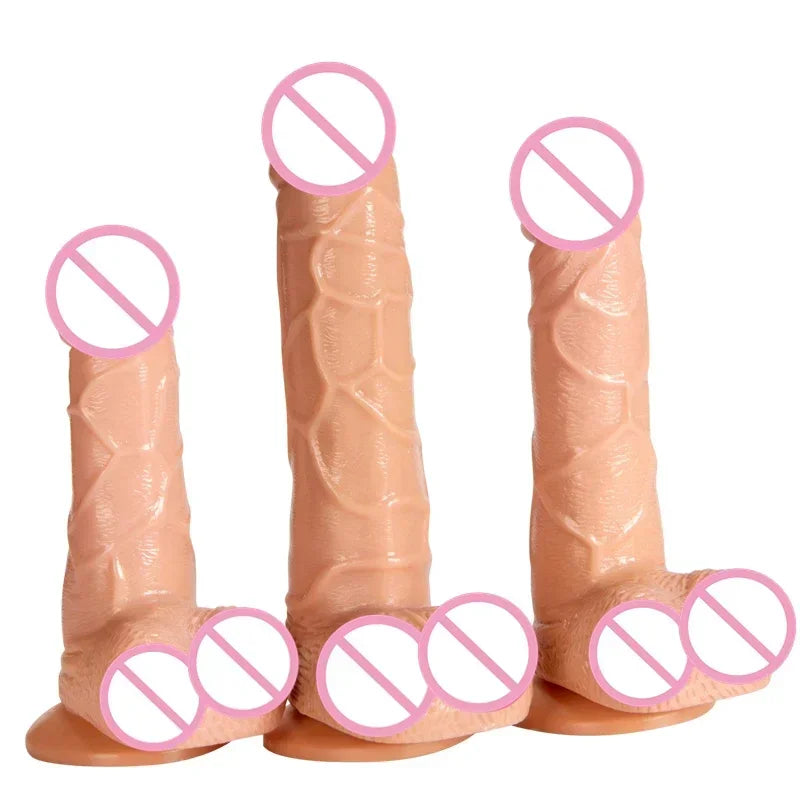 Dildo Realistic with Suction Cup Dildo for Anal Big Penis for Women Sex Toys Female Masturbator Adult Sex Product Toys Adult