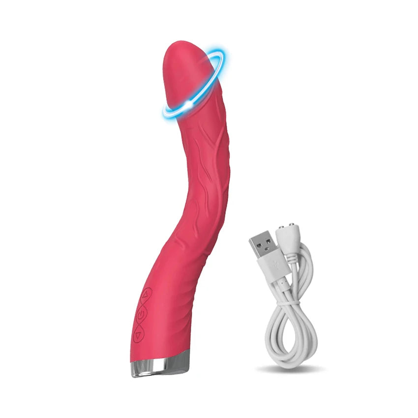 Vibrator Dildo G Spot with Female Stimulator Big Penis Anal Plug Adult Realistic Man Real Penis Sex Toys for Women 10 Modes