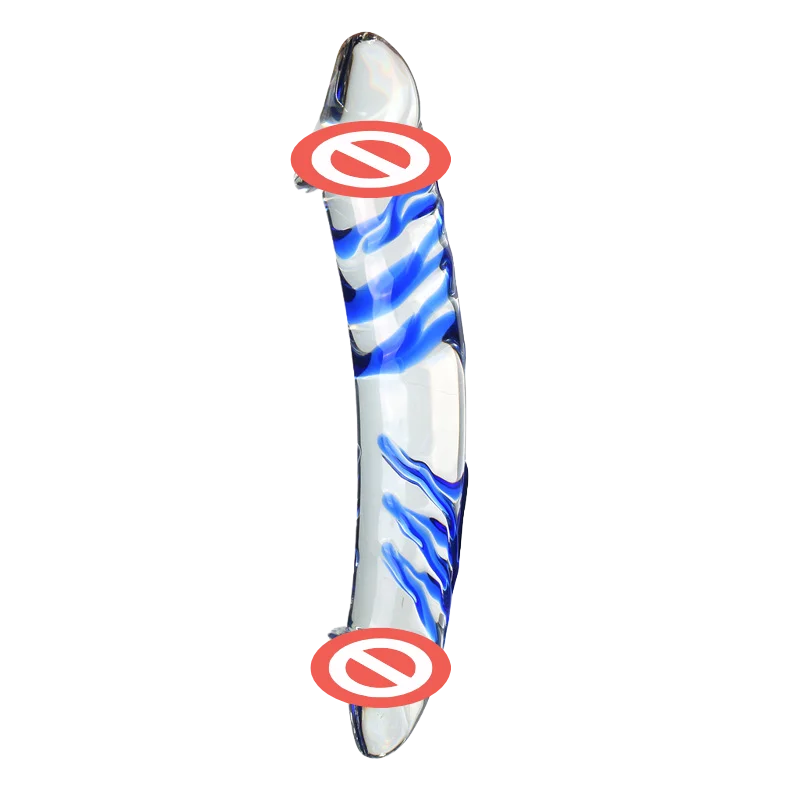 Taste double-headed dildo, with realistic glans designs of different sizes, large and long