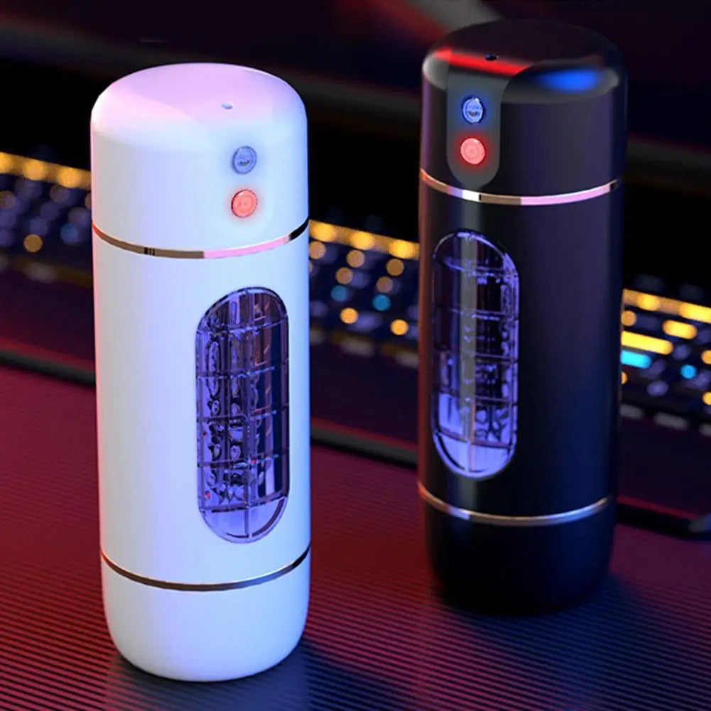 Pocket Pussy Sex Machines Automatic Male Masturbator Cup Realistic Oral Sucking Intelligent Voice Blowjob Sex Toy Adult Products