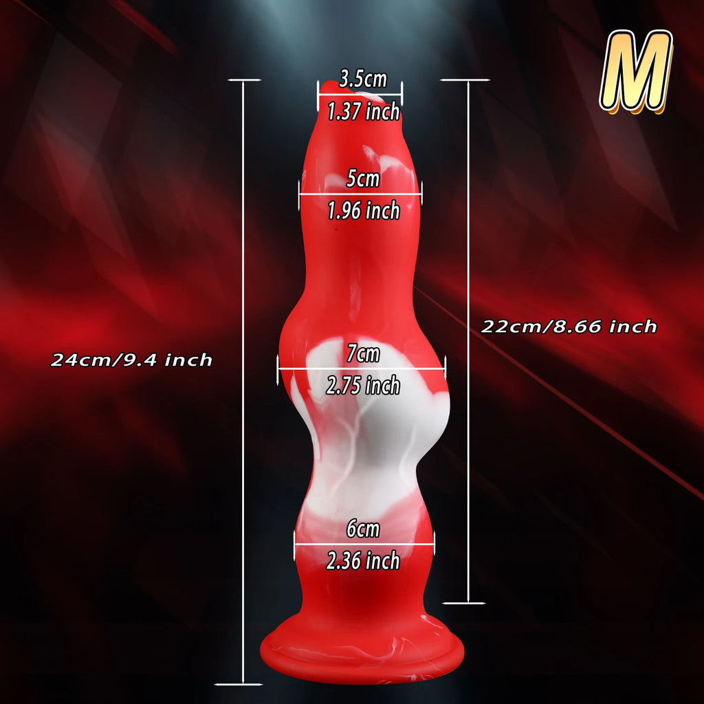 Animal Dildo Dick Realistic Dog Dildos Penetration Anal Plug Penis Butt Plug Vagina Prostate Massage Sex Toys For Women Men Gay